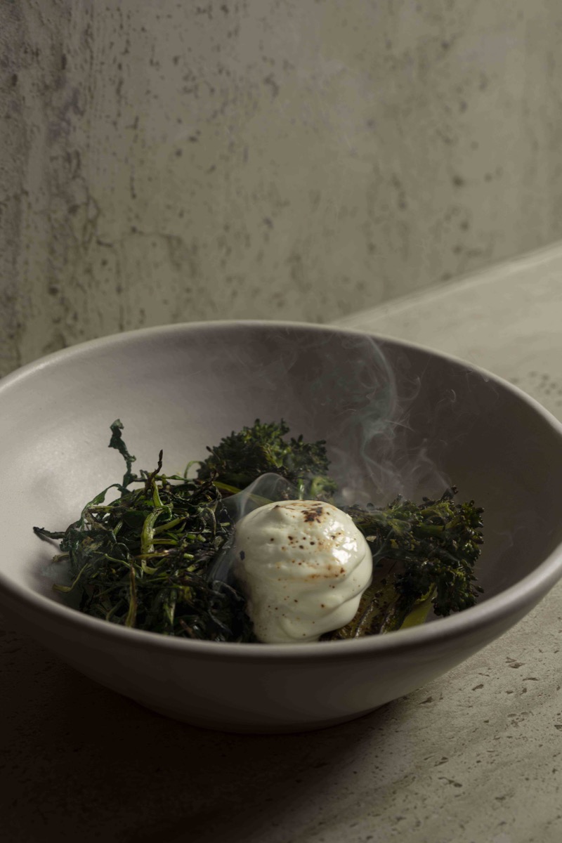 Robata Greens and Manouri